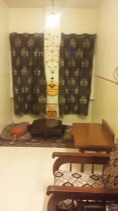 Siting area in room
