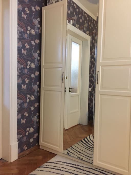 Wardrobe in the second bedroom