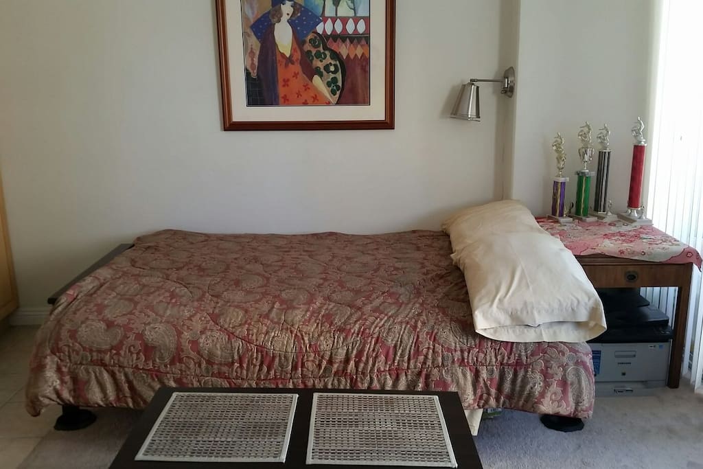 Front room where you stay