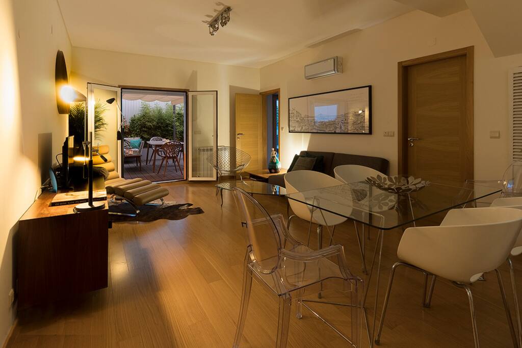 in a design home