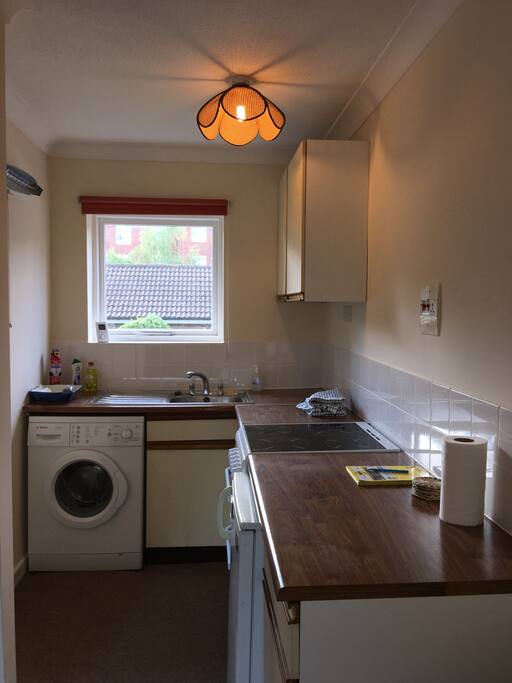 Good quality appliances in the kitchen.