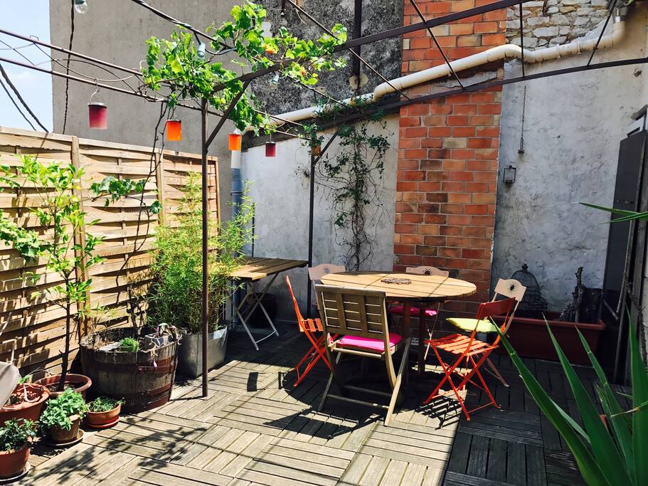 Terrasse extérieure