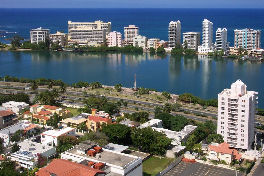 View of Condado from Miramar.