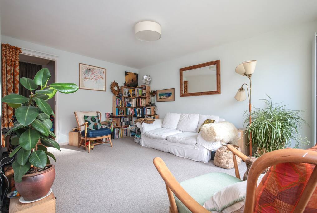 living room. double sofa bed
