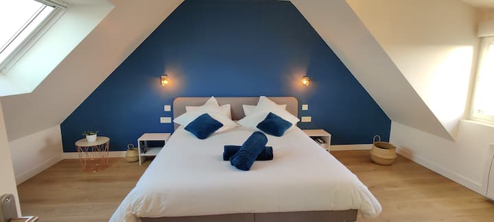 Chambre 1 :  Lit 180x200cm
