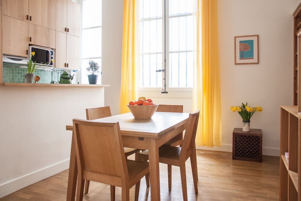Kitchen and dining