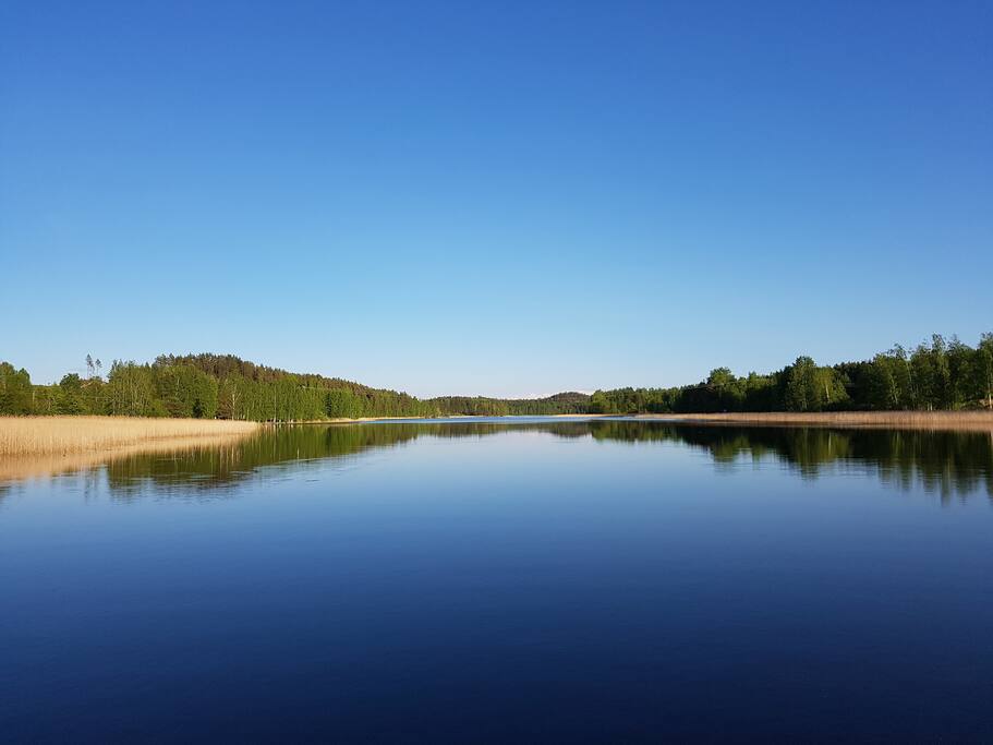 Vesistö on
saimaan.
