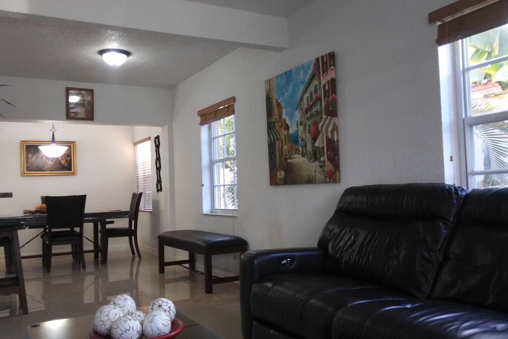 Living and Dining rooms