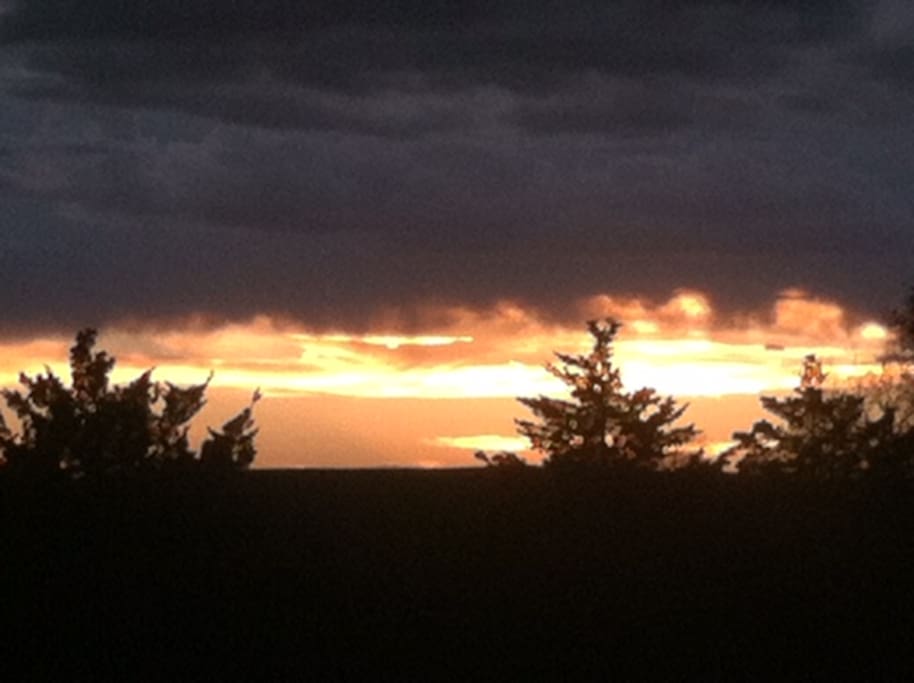 Stunning sunsets