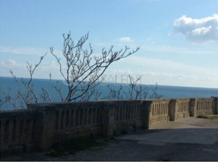visuale dalla casa.