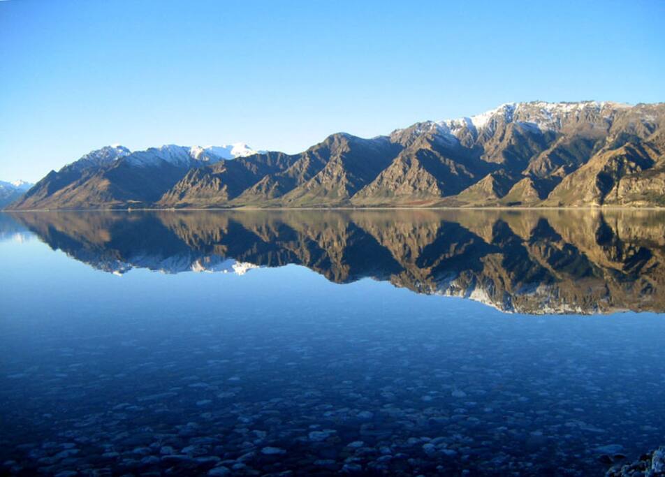 Majestic Mountains and walk to the lake 5 mins away
