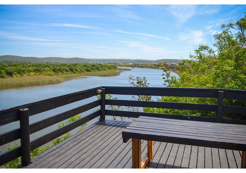 View from deck