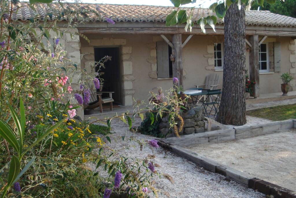 extérieur, jardin privatif
