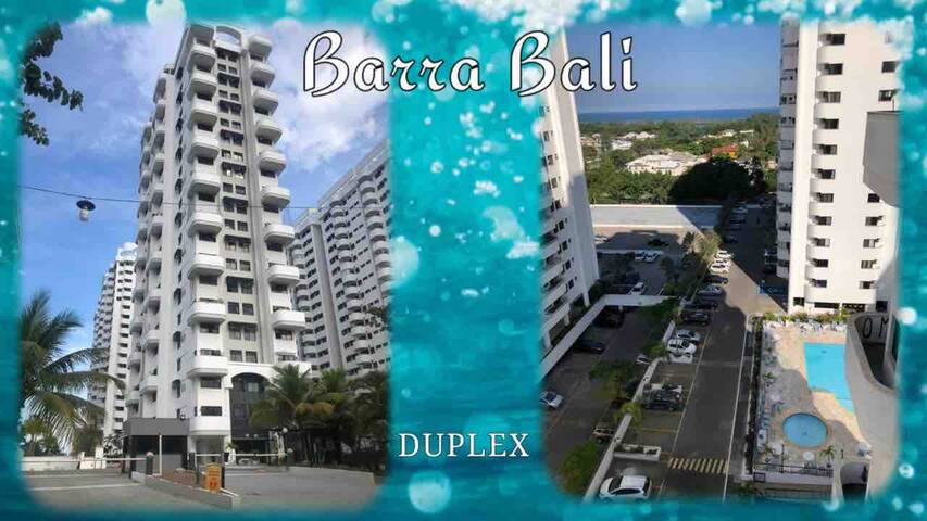 Apt duplex, confortável, 2 suítes, vista mar.