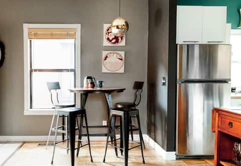 Popular Airbnb listing: Charming Downtown Bungalow w/ Private Yard in Central 9th