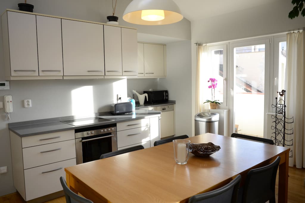 Kitchen and dining