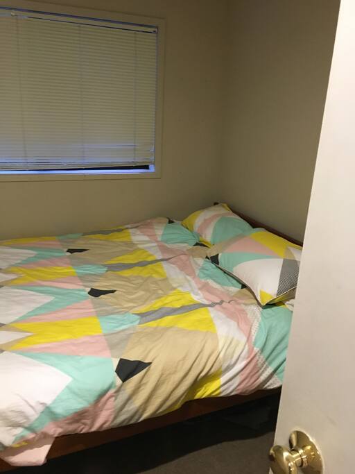 Double bed in the room