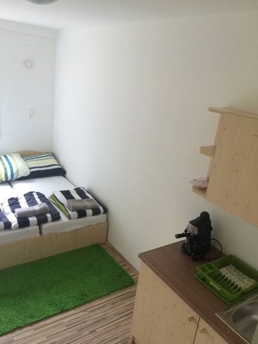 Minden bungalóban minikonyha