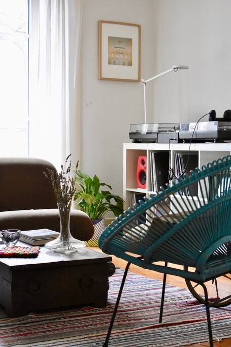 The living room