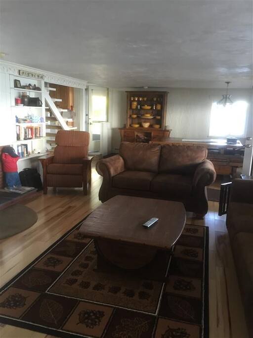 Lower family and dining area