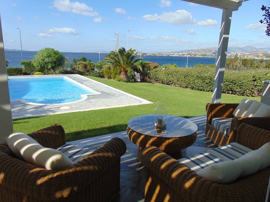 The porch & seaview