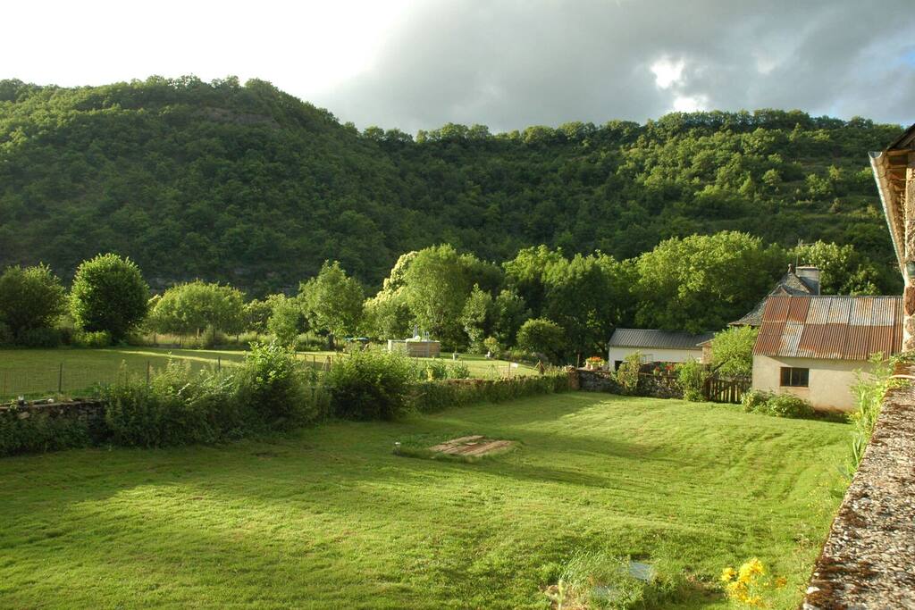 Jardin avec vue panoramique