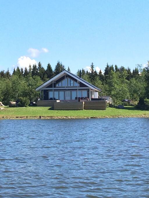 House as seen from the sea