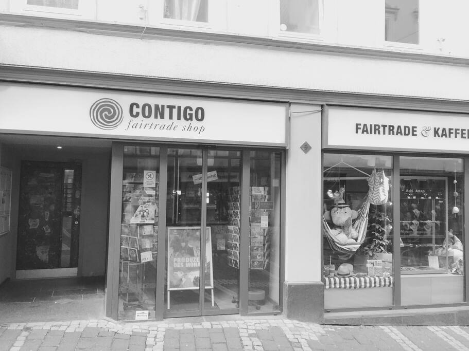 Das Appartment liegt im ersten Stock