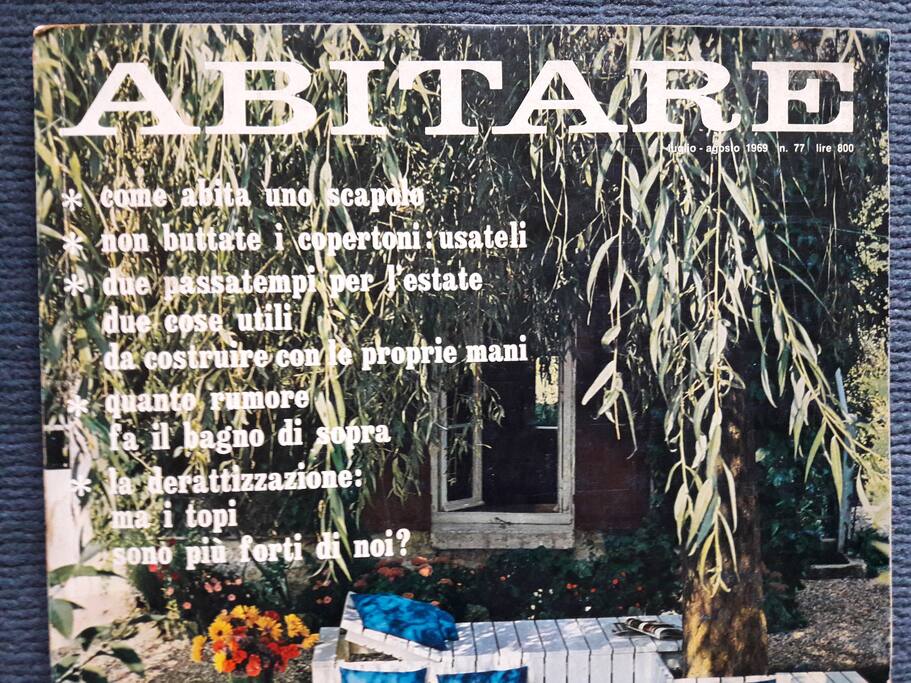 pubblicata sulla rivista "Abitare" nel 1969