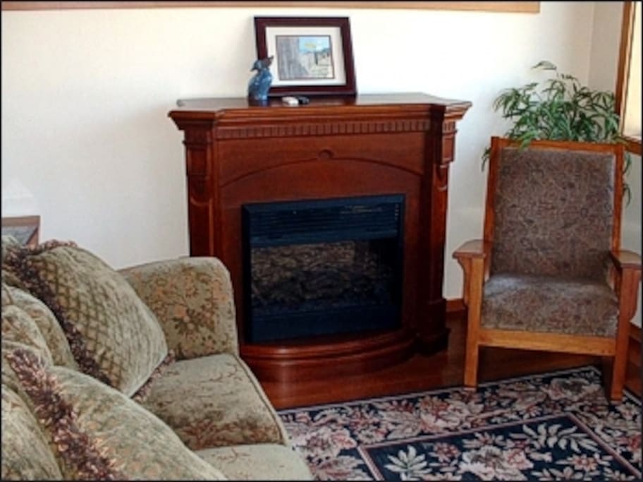 Fireplace in Living Room