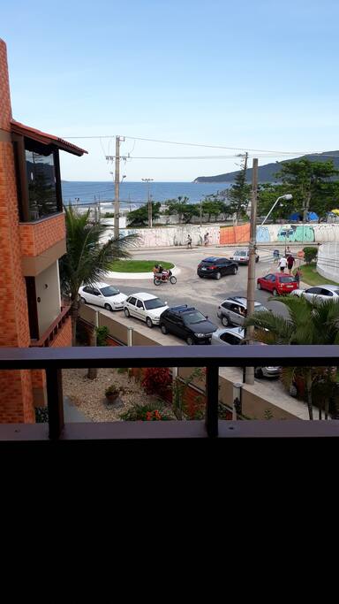 Vista da sacada.
