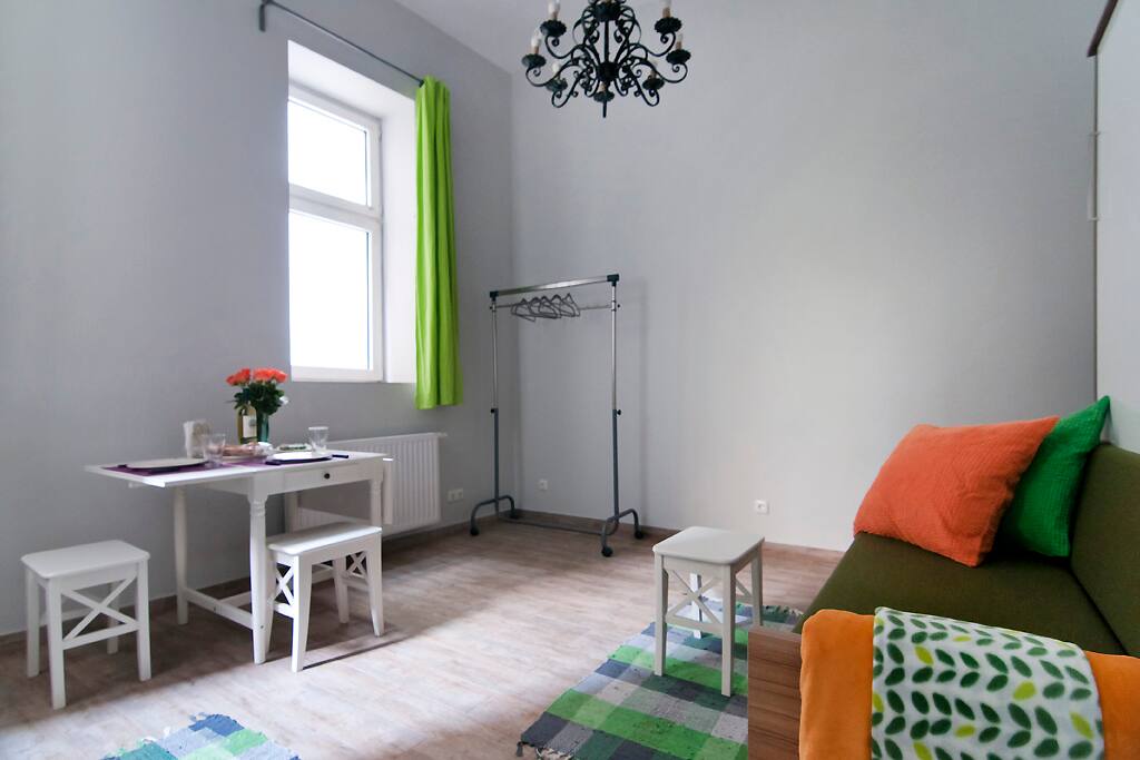 All you need in a holiday flat!