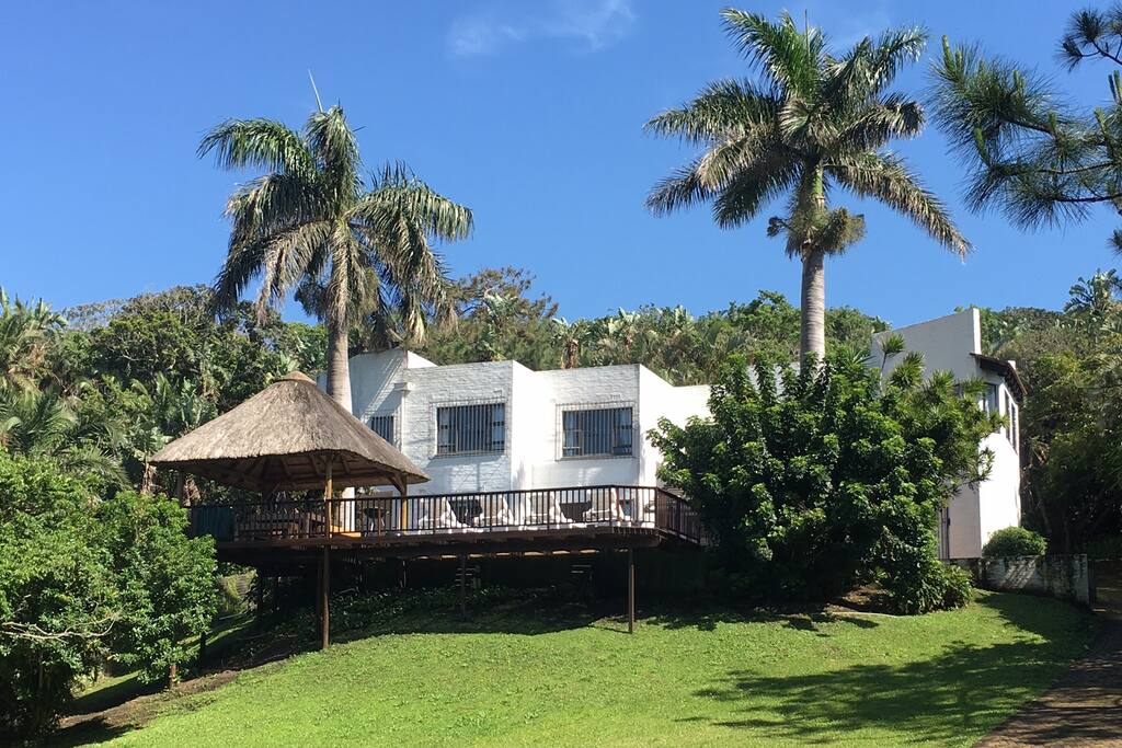 Front view of the house.