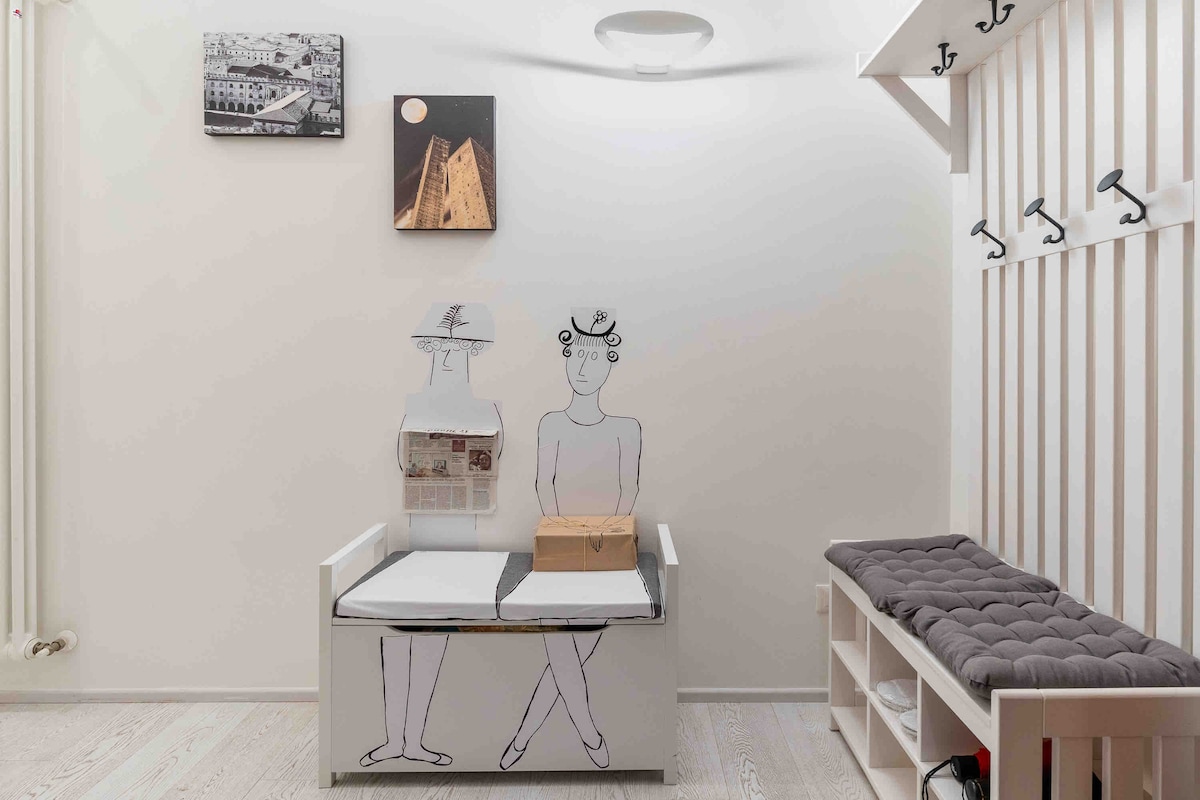 Beliebte Airbnb-Anzeige: Cosy studio - 5 mins.from train stat. City centre in Bologna