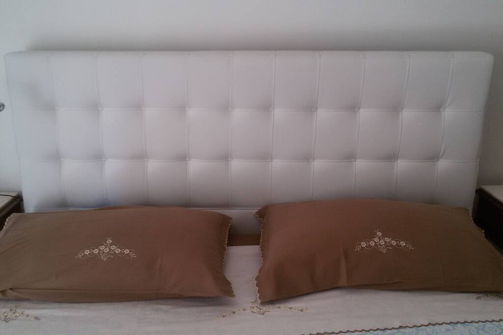 A very comfortable double bed