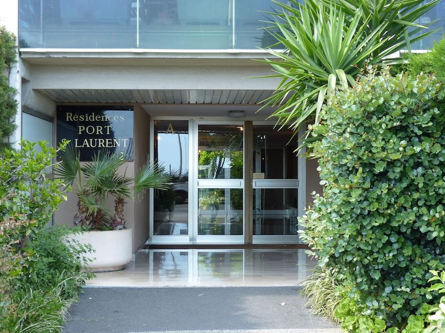 Entrée de la résidence