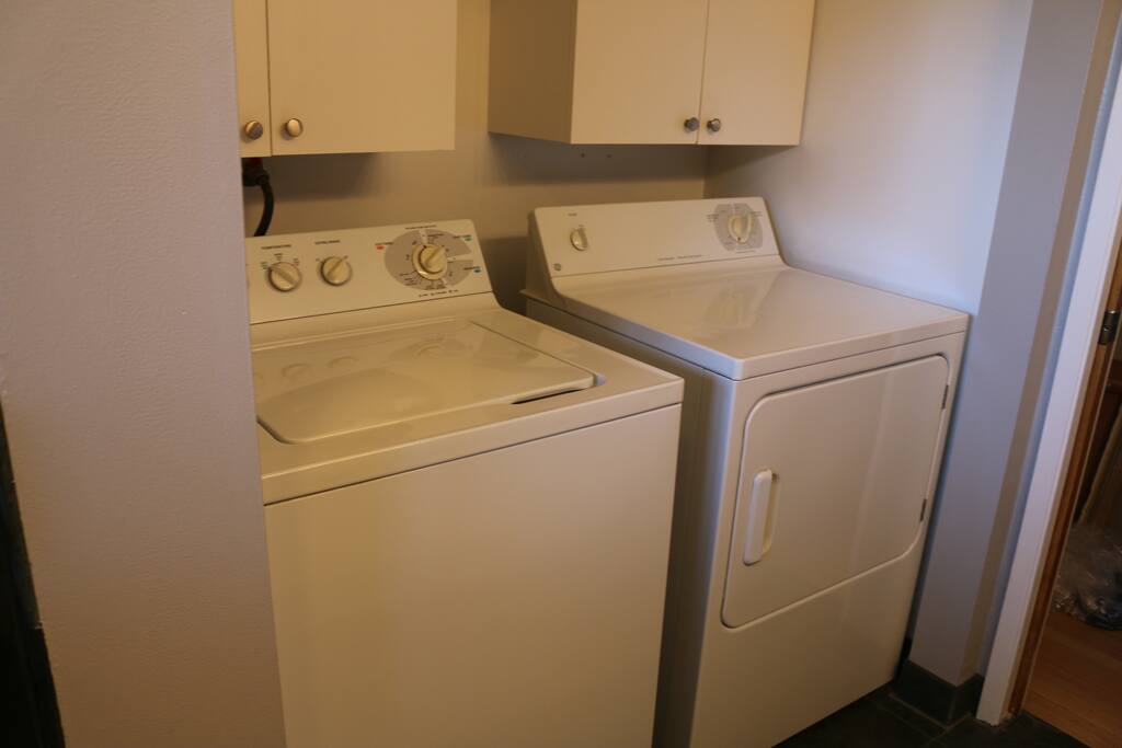 Washer and dryer
