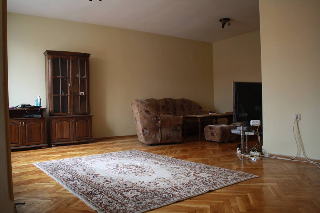tv & couch area