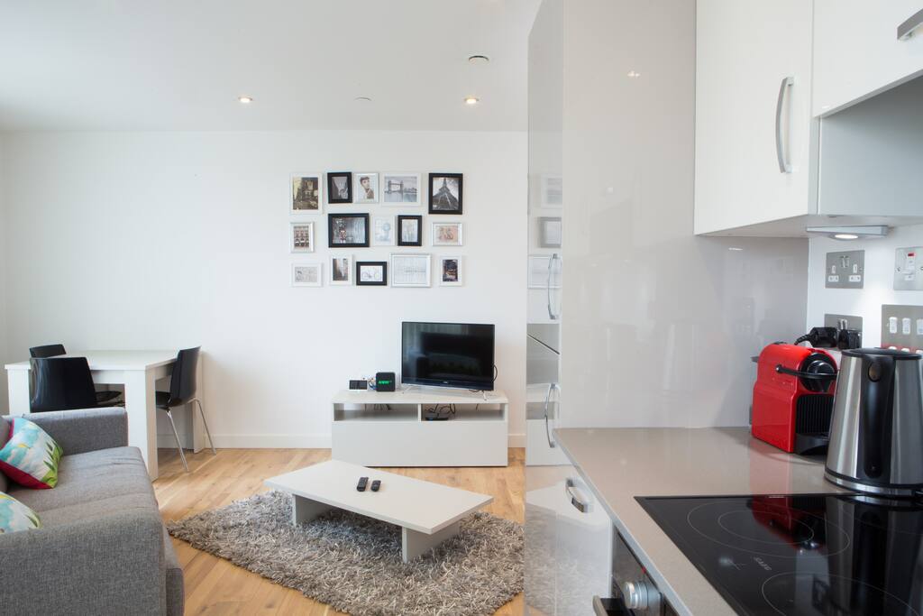 Open plan kitchen / living area