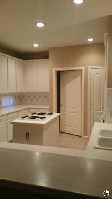Access to the kitchen.