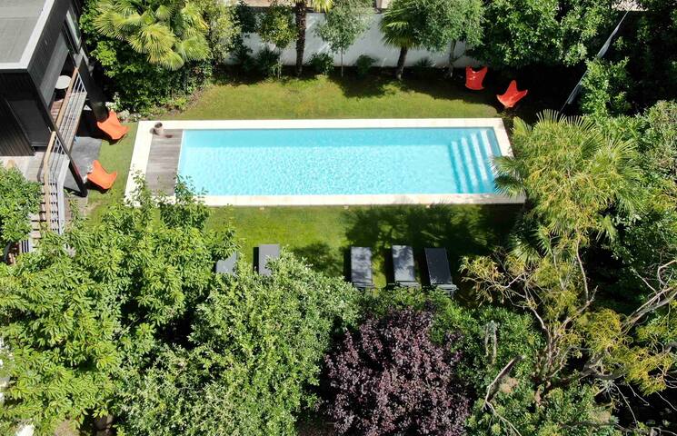 Maison moderne, piscine Bordeaux le Bouscat gallery image 3