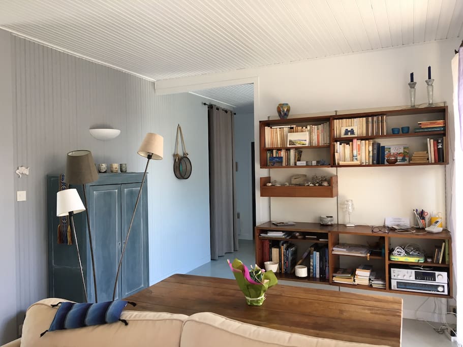 Salon - bibliotheque - HiFi