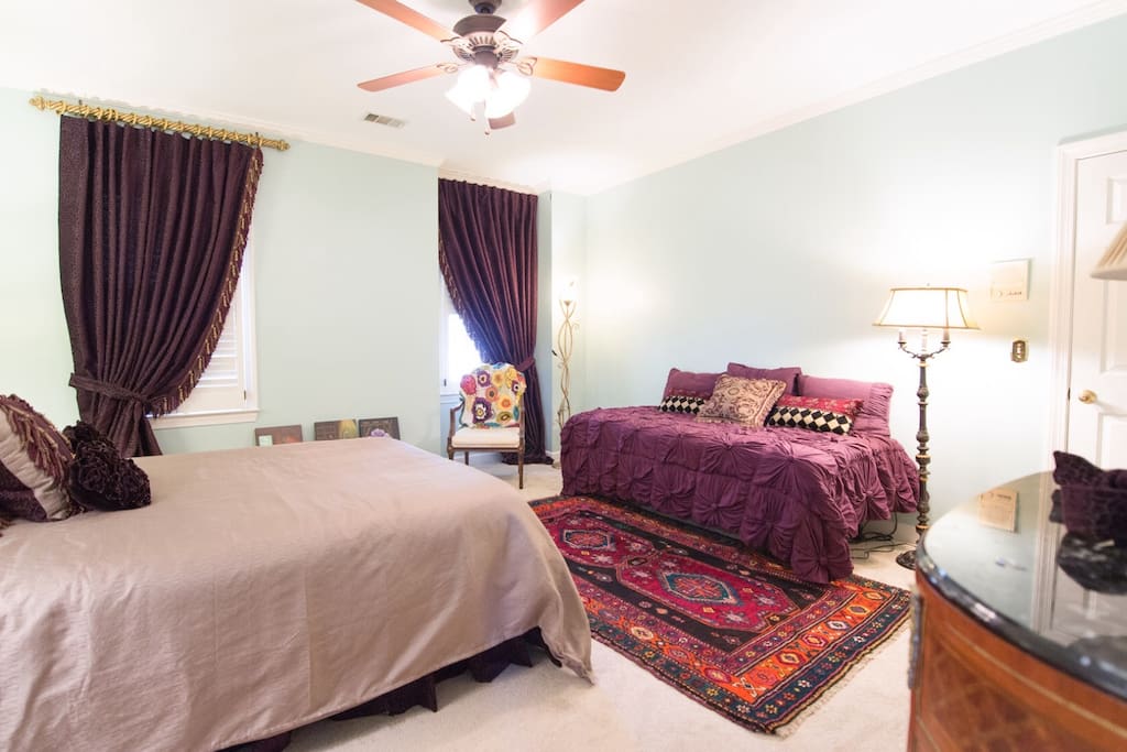 Daybed has remote control head and leg adjustments. Great for people with sleep apnea or other health concerns that need head or legs to be raised.