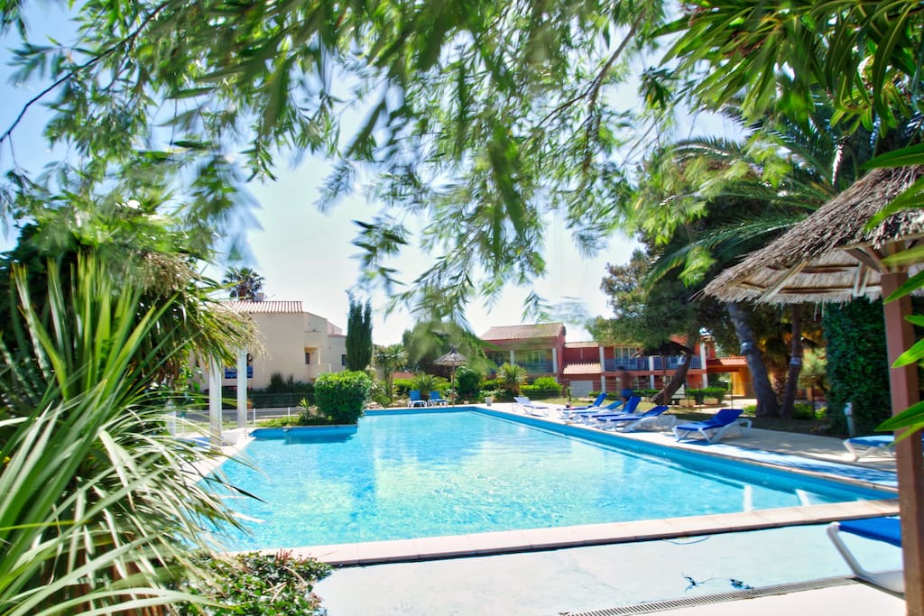 Vue de la piscine