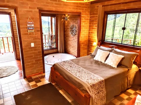 Chalet Colina dos Colibris 2, charm and comfort.