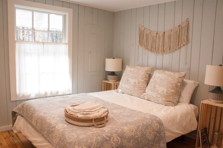 Brand-new mattresses in each bedroom make for a wonderful night's sleep