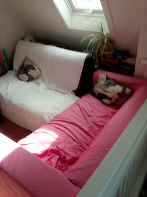 our chillplace on the 3. floor, infront of the guestroom
