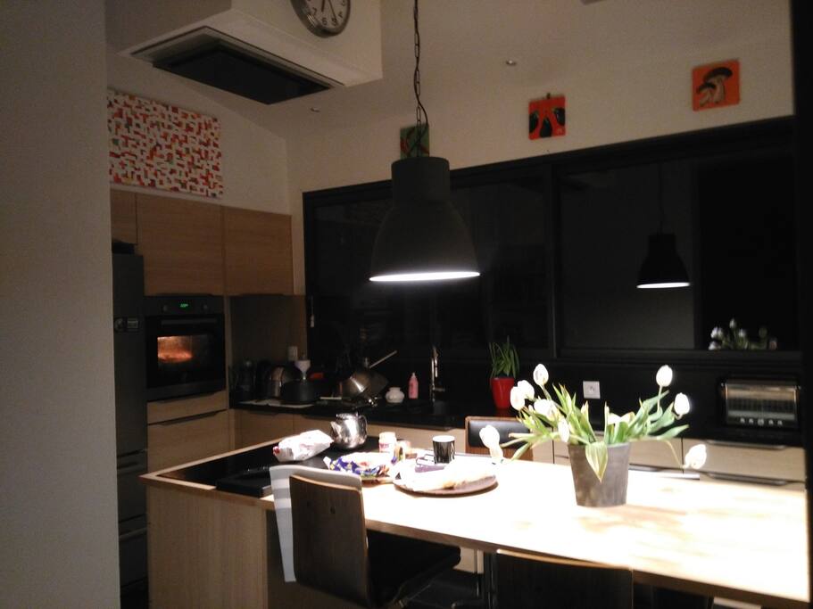 La cuisine le soir