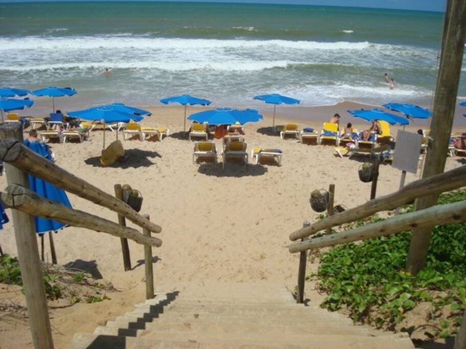 Próximo a praia