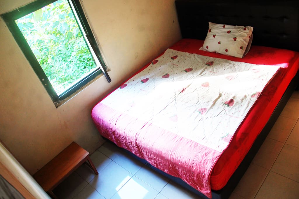 the bed room
